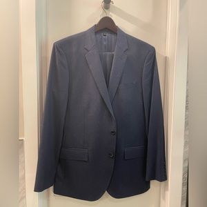 J Crew 42R mens Ludlow wool blazer navy